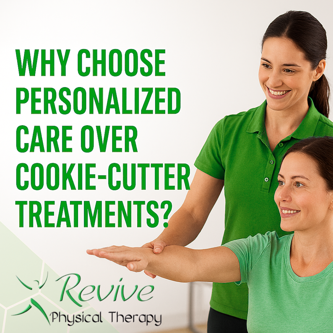 How Customized Physical Therapy Can Improve Your Recovery Plan - Revive ...